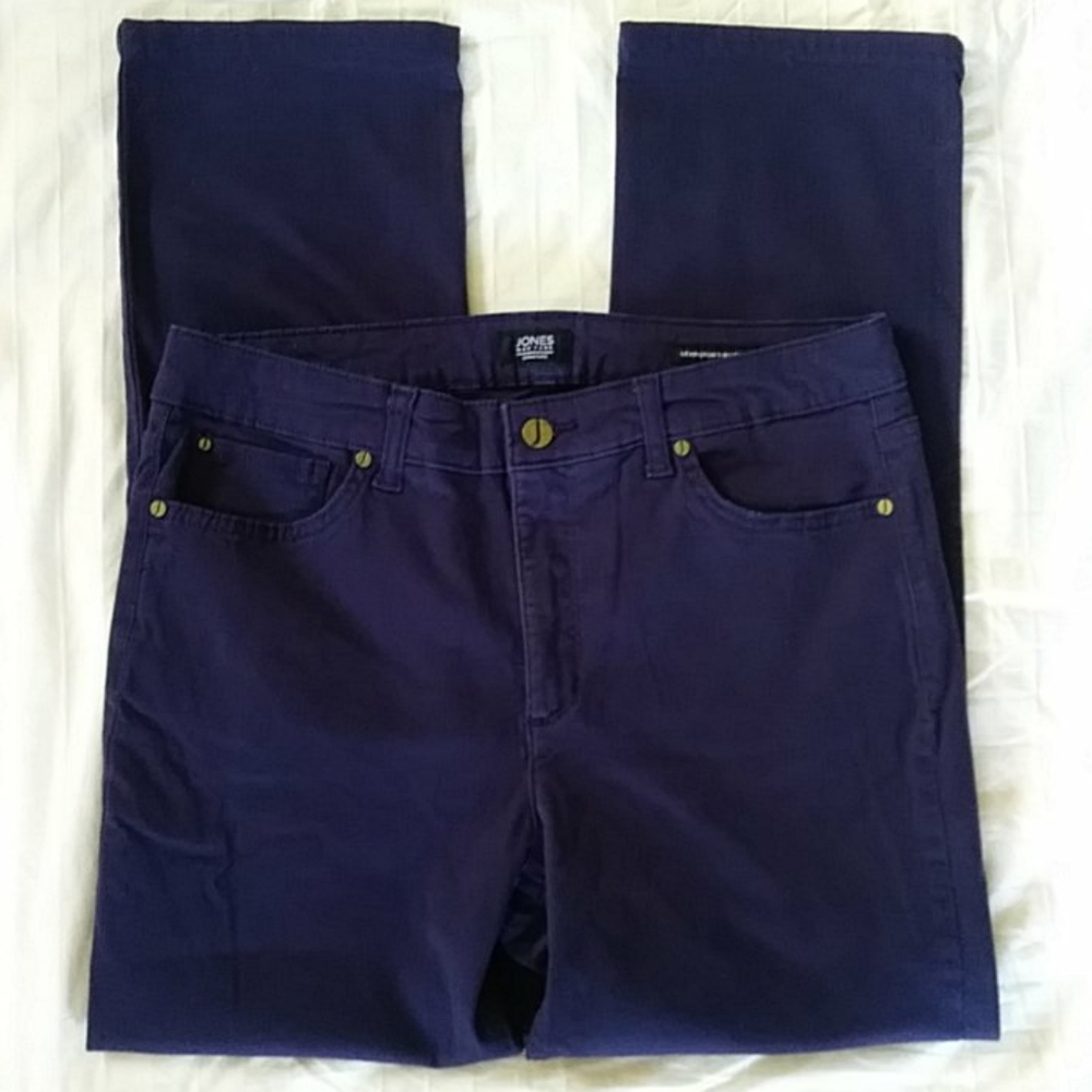Jones NY Lexington Straight Leg Jeans Size 12